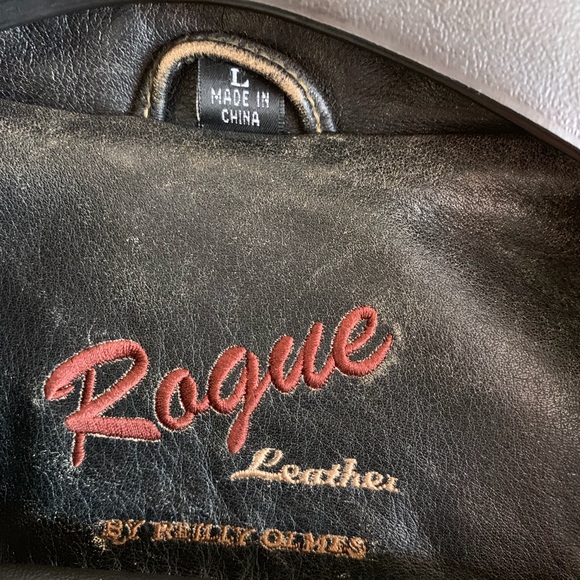 Leather Jacket, size L. - Picture 3 of 6